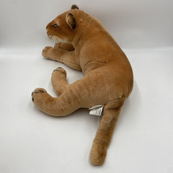 KELLY TOY KELLYTOY PLUSH LIONESS LION REALISTIC Stuffed Animal - Picture 5 of 14